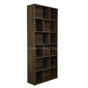 Brown bookshelf