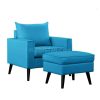 Blue Bedroom Chair