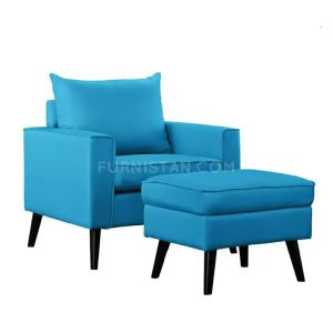 Blue Bedroom Chair