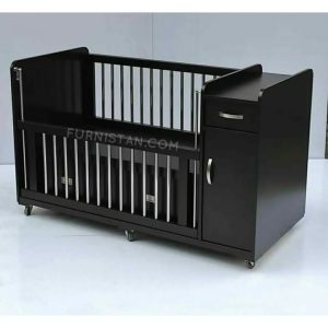 Black Baby Cot