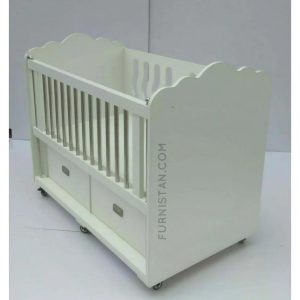 White Baby Cot