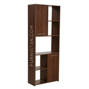 Bookshelf from side