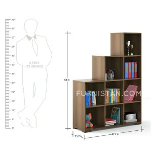 Bookshelf size