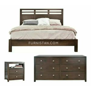 Solid Keekar Wood Frame Bed