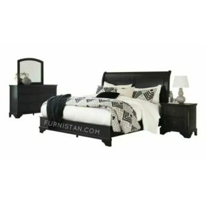 All Black Bed Set