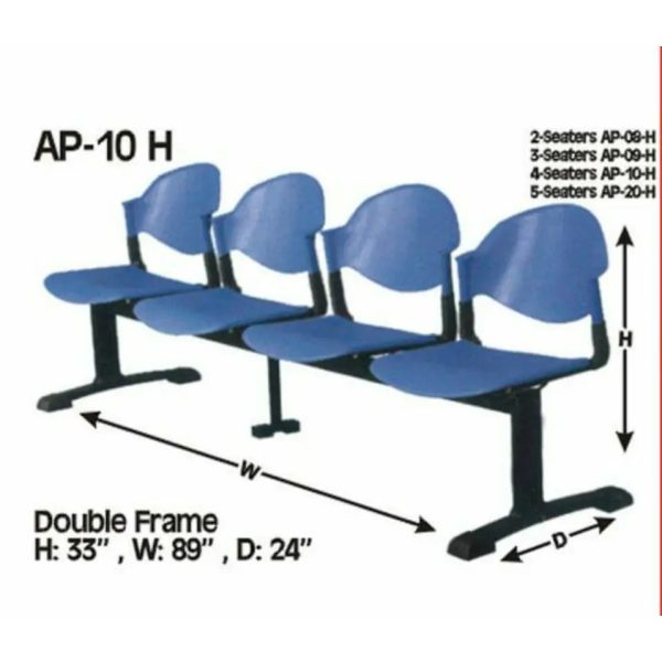 4 Seat bench