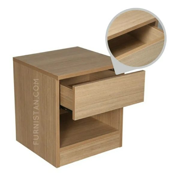 Laminated Engineered Wood Bedside Table