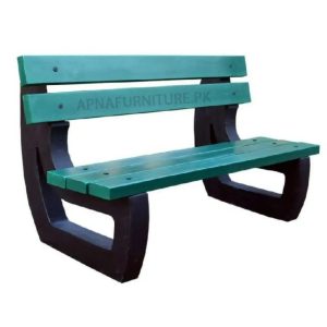 colored bench